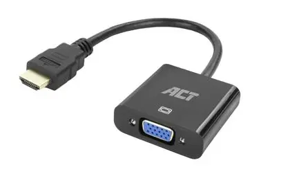[AC7535] ACT HDMI-A Male to VGA Female 0.25m